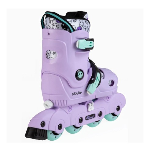 Detské kolieskové korčule Playlife Smile Girls ADJ.