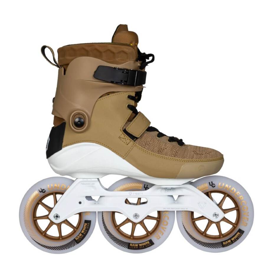 Powerslide Kolečkové brusle Powerslide Swell Gold 125 Trinity, 3x, 125, 46