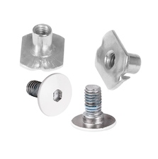 Náhradné skrutky Powerslide Cuff Next White (1ks)