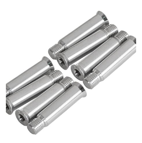 Powerslide AL Single Axle Torx 36mm/8mm (8pcs)