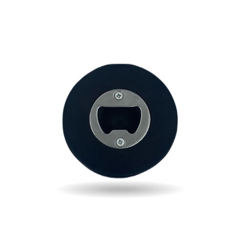 Hockey puck with opener Hejduk