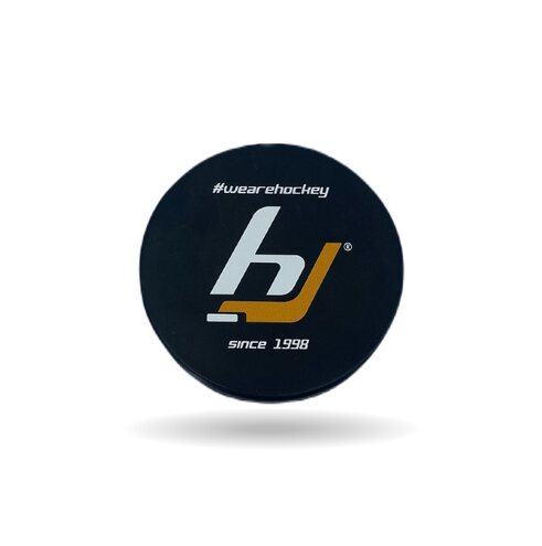 Hockey puck with opener Hejduk