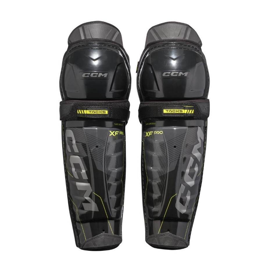 CCM Hokejové holeně CCM Tacks XF Pro JR, Junior, 13"