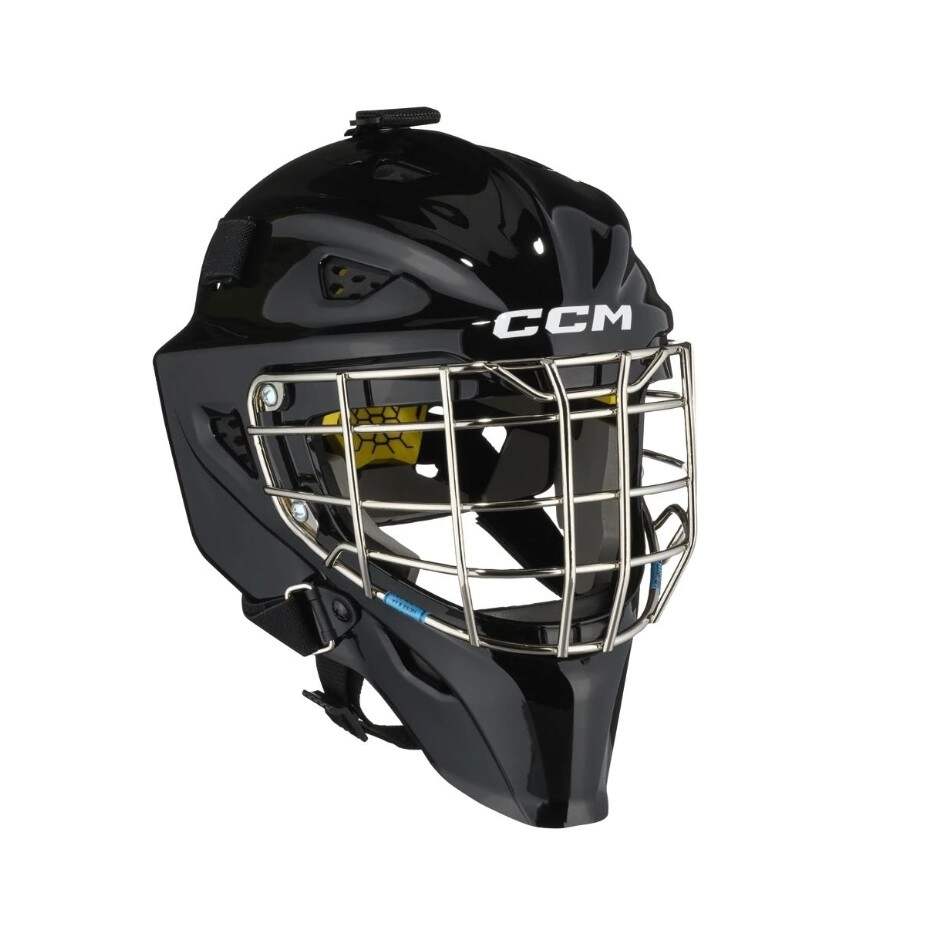 CCM Brankářská maska CCM Axis F5 YTH, Dětská, 50-53cm, černá