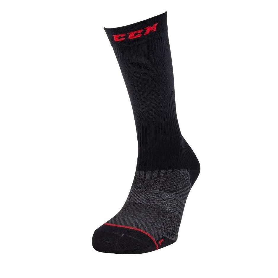 CCM Hokejové ponožky CCM Pro-Tech Compression Sock, 33-35, S