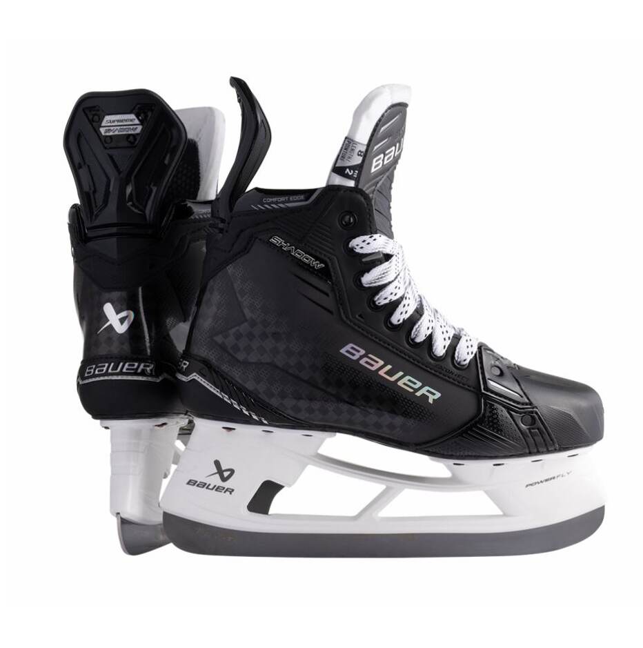 Bauer Hokejové brusle Bauer Supreme TI Shadow S24 INT, Intermediate, 6.0, 40.5, FIT 3