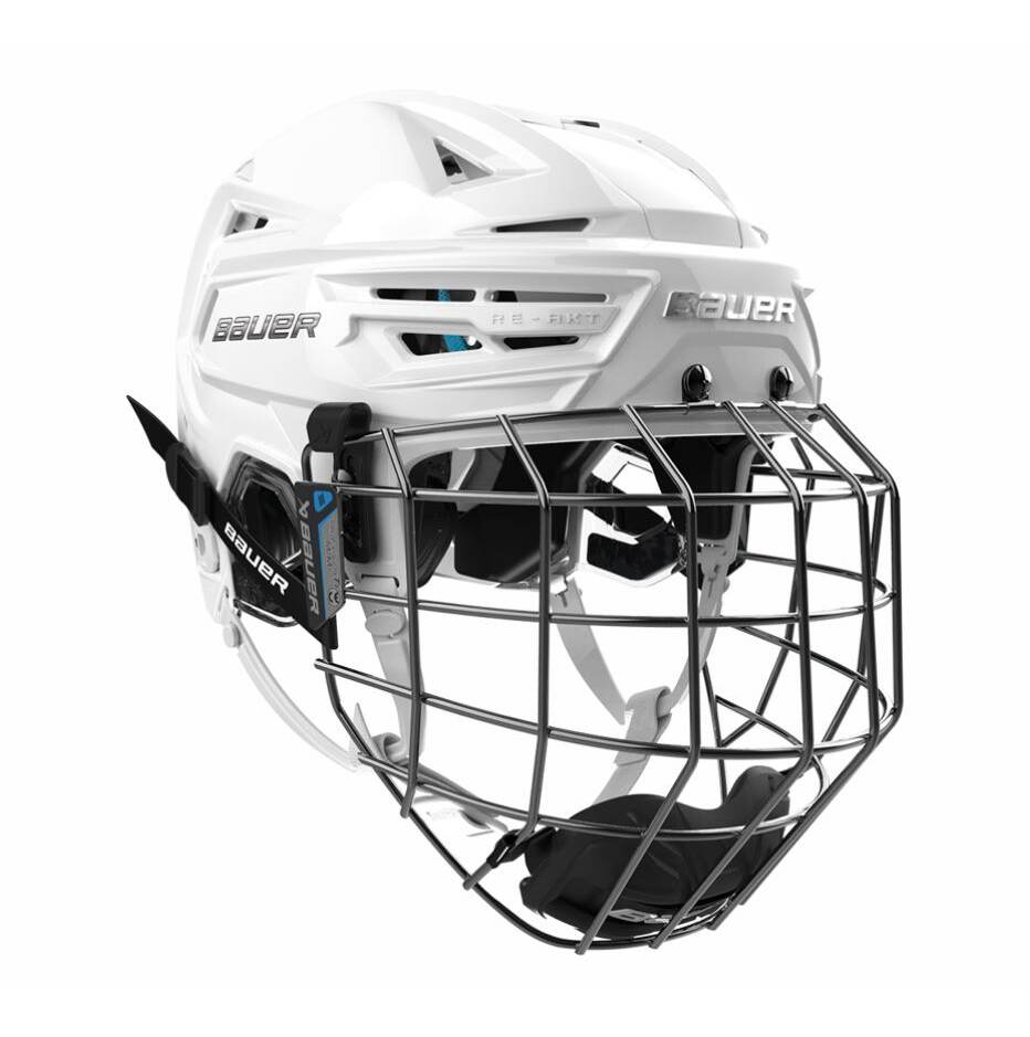 Bauer Hokejová helma Bauer Re-Akt 155 Combo SR, Senior, S, bílá, 52-57cm