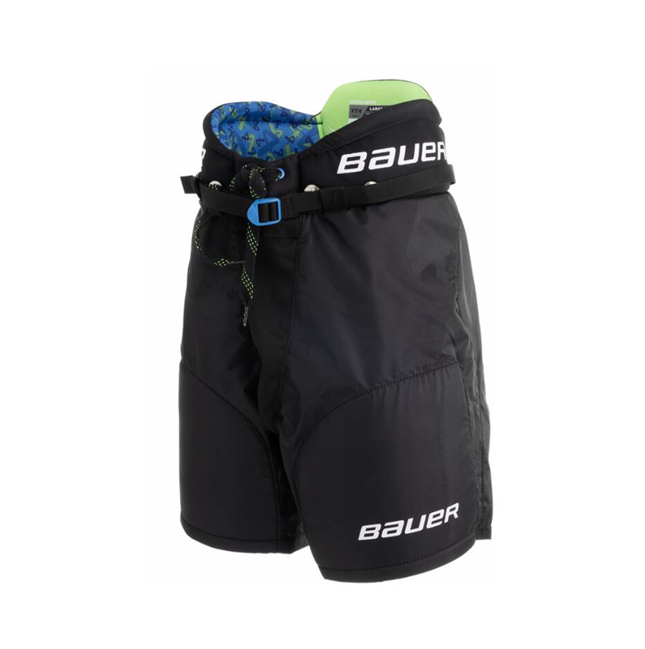 Bauer Hokejové kalhoty Bauer X S24 YTH, Dětská, černá, S