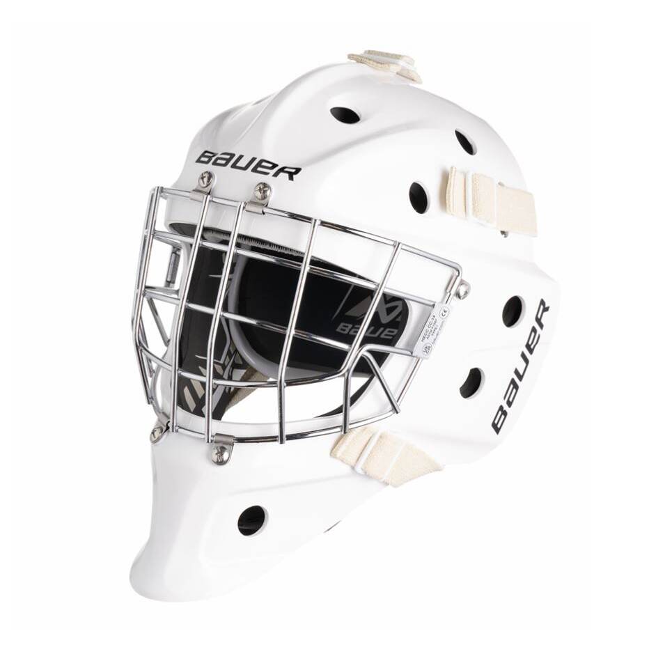 Bauer Brankářská maska Bauer 930 S24 SR, Senior, M-L, bílá, 56-60cm