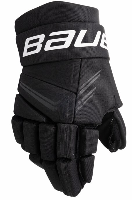 Bauer Hokejové rukavice Bauer X S24 SR, Senior, černá, 15"