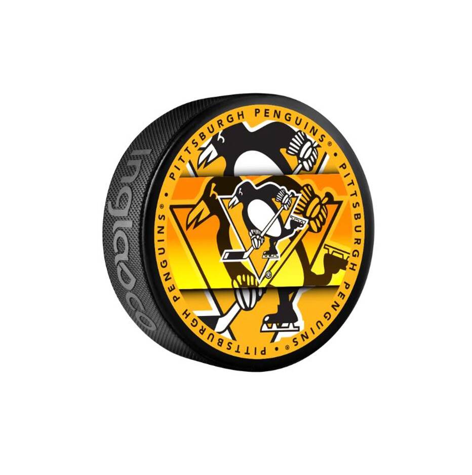 InGlasCo Fanouškovský puk NHL Medallion Blister (1ks), Pittsburgh Penguins