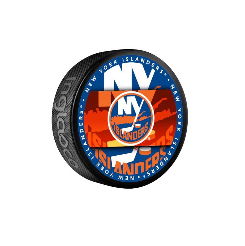 InGlasCo Fanouškovský puk NHL Medallion Blister (1ks), New York Islanders