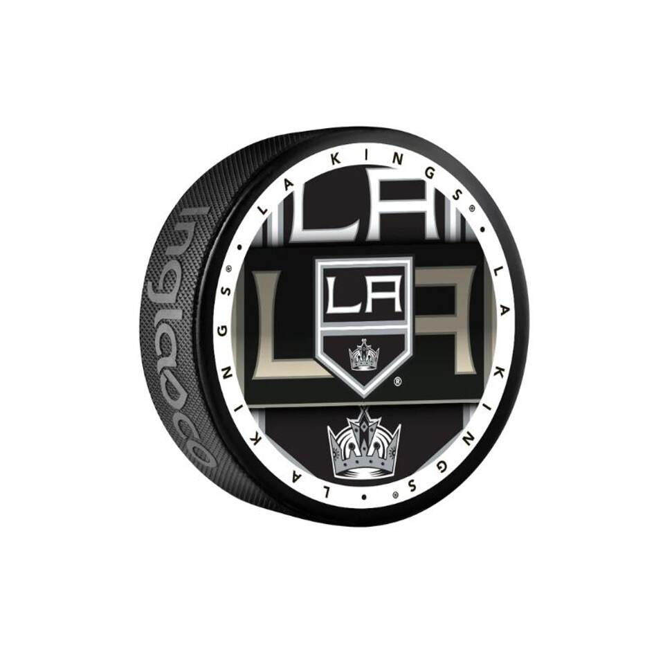 InGlasCo Fanouškovský puk NHL Medallion Blister (1ks), Los Angeles Kings