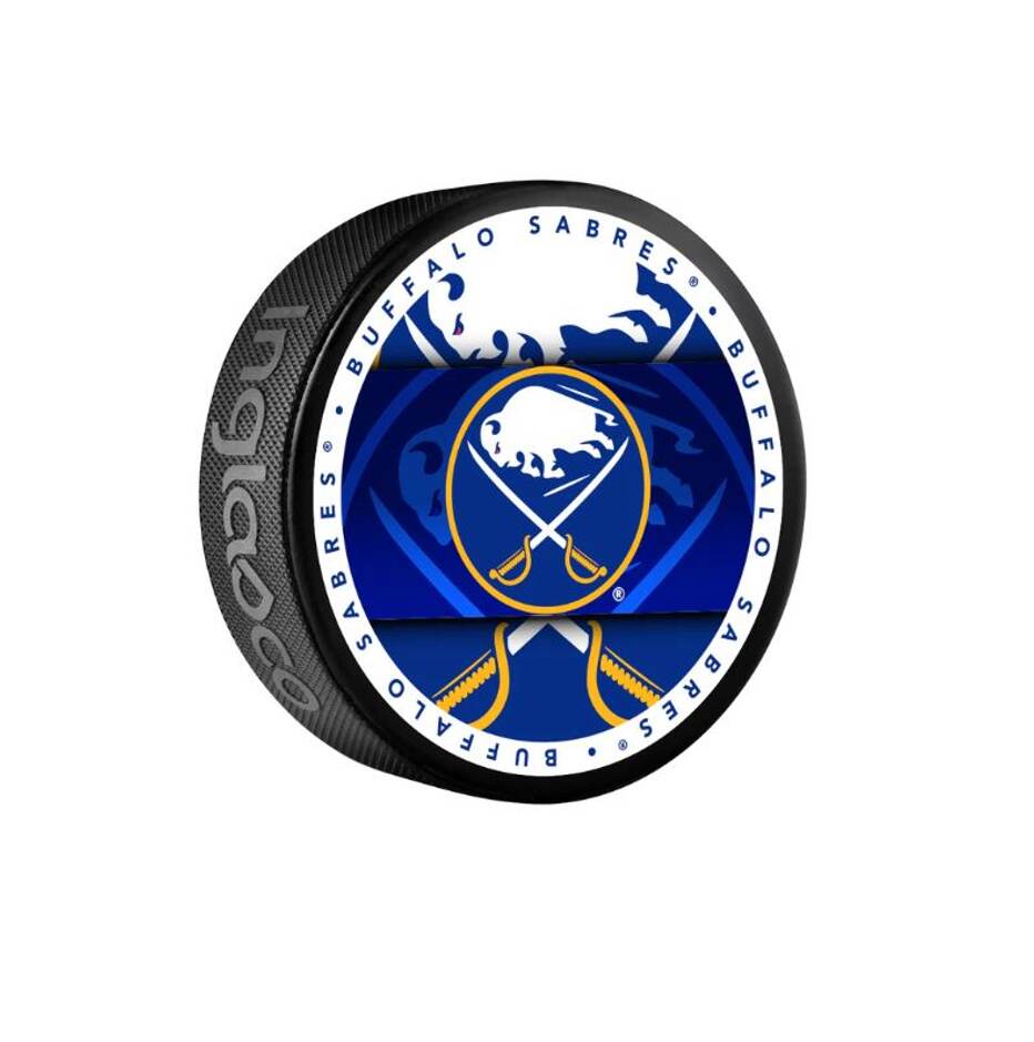 InGlasCo Fanouškovský puk NHL Medallion Blister (1ks), Buffalo Sabres