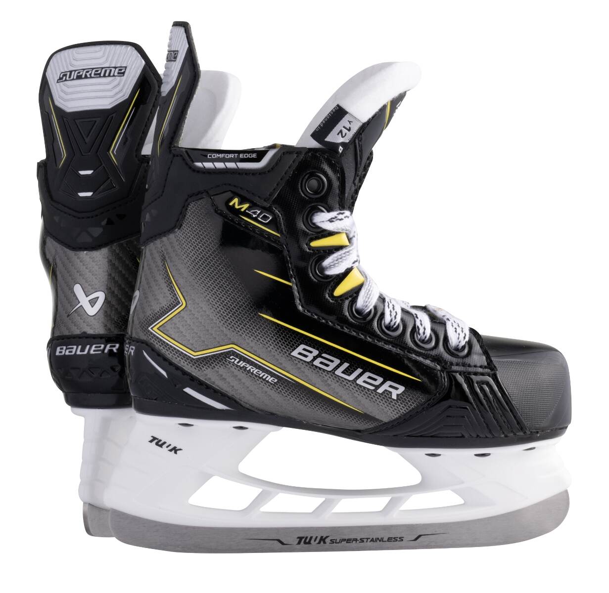 Bauer Hokejové brusle Bauer Supreme M40 S24 YTH, Dětská, Y11.5, 30, D