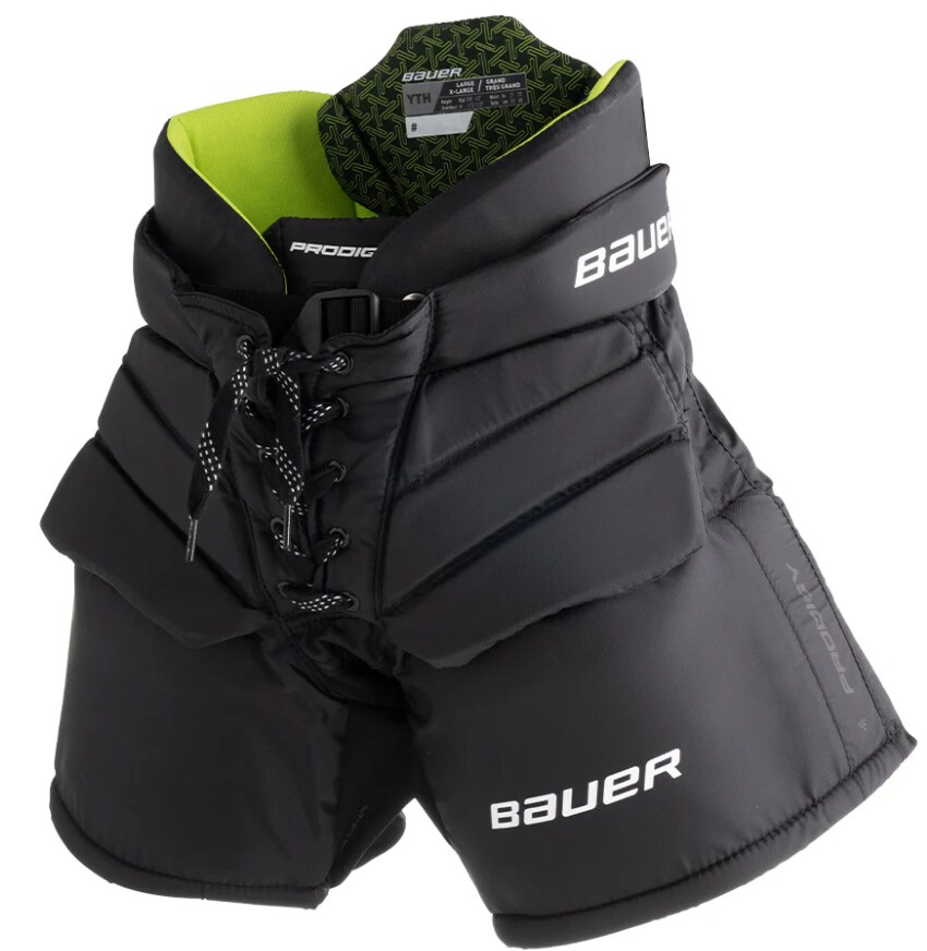 Bauer Brankářské kalhoty Bauer Prodigy S24 YTH, Dětská, S-M, černá