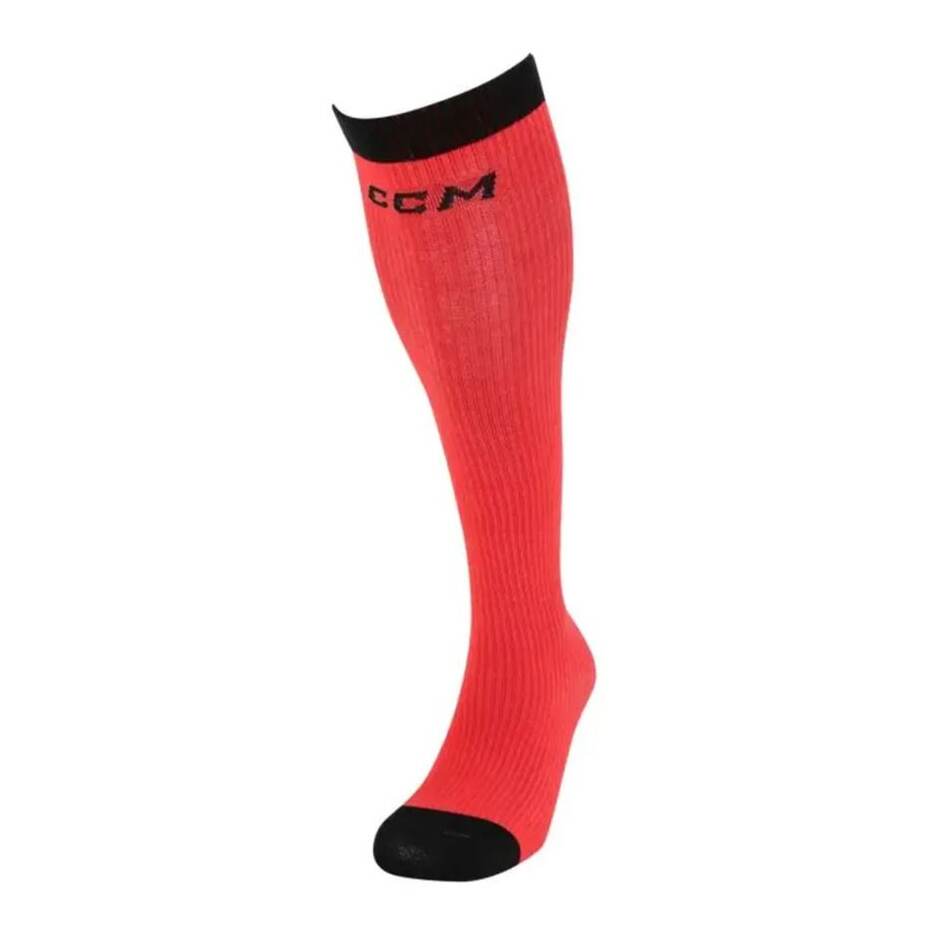 CCM Hokejové podkolenky CCM SockLine SR, červená, 37-46