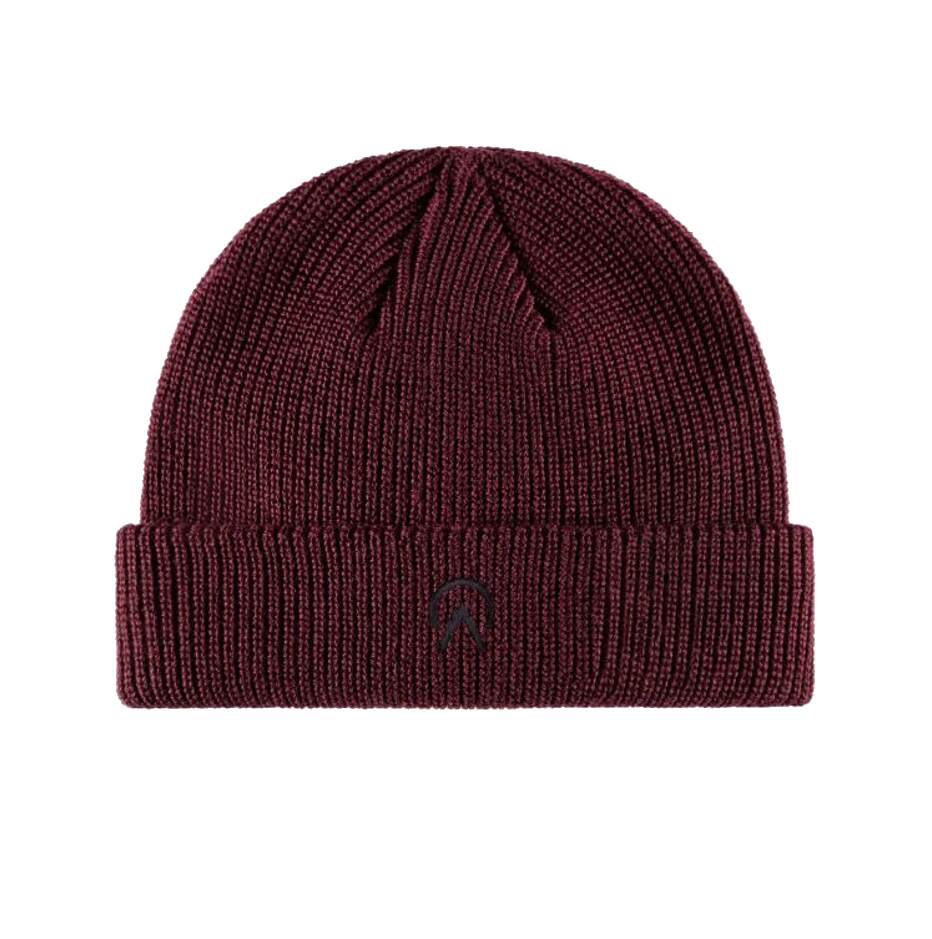 Aycane Čepice Aycane Shallow Beanie Burgundy