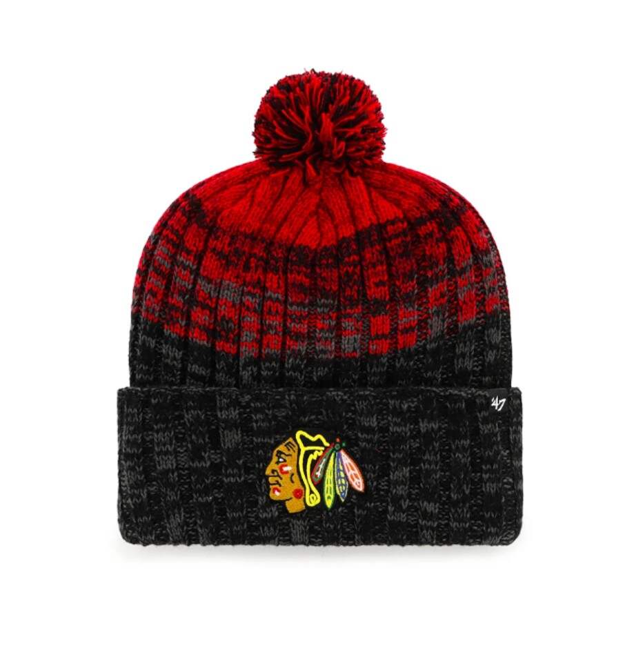 Pánská zimní čepice Chicago Blackhawks NHL Cascade ’47 Cuff Knit