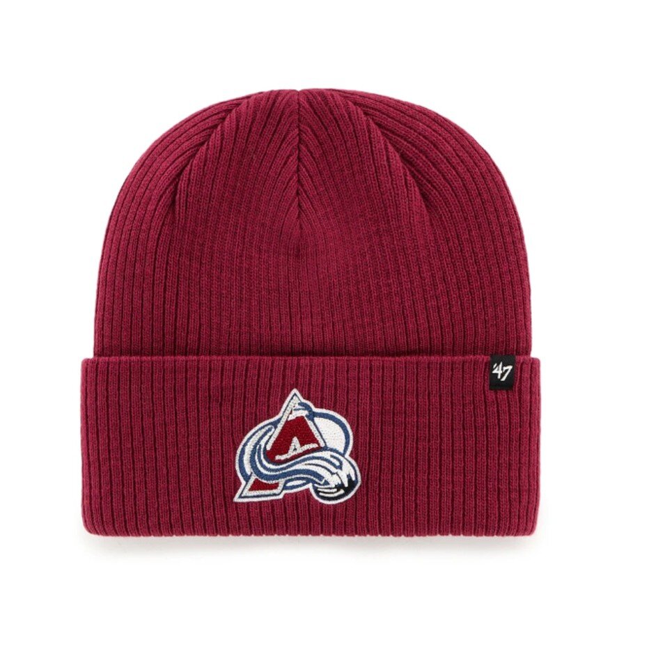 Pánská zimní čepice Colorado Avalanche NHL Chain Stitch ’47 Cuff Knit