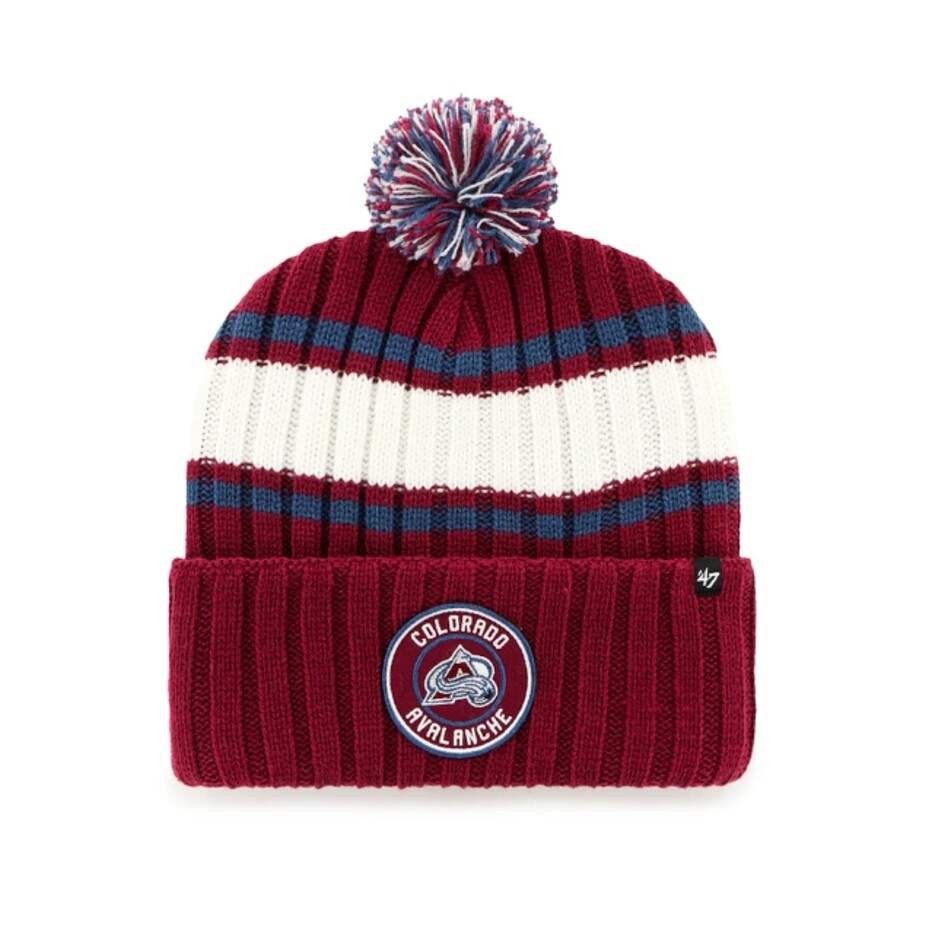 47' Brand Čepice NHL 47 Brand Plateau Cuff SR, Senior, Colorado Avalanche