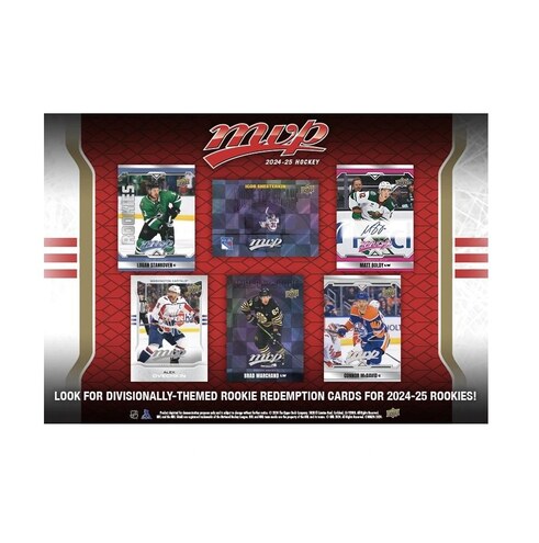 Hokejové kartičky UD MVP 2024-25