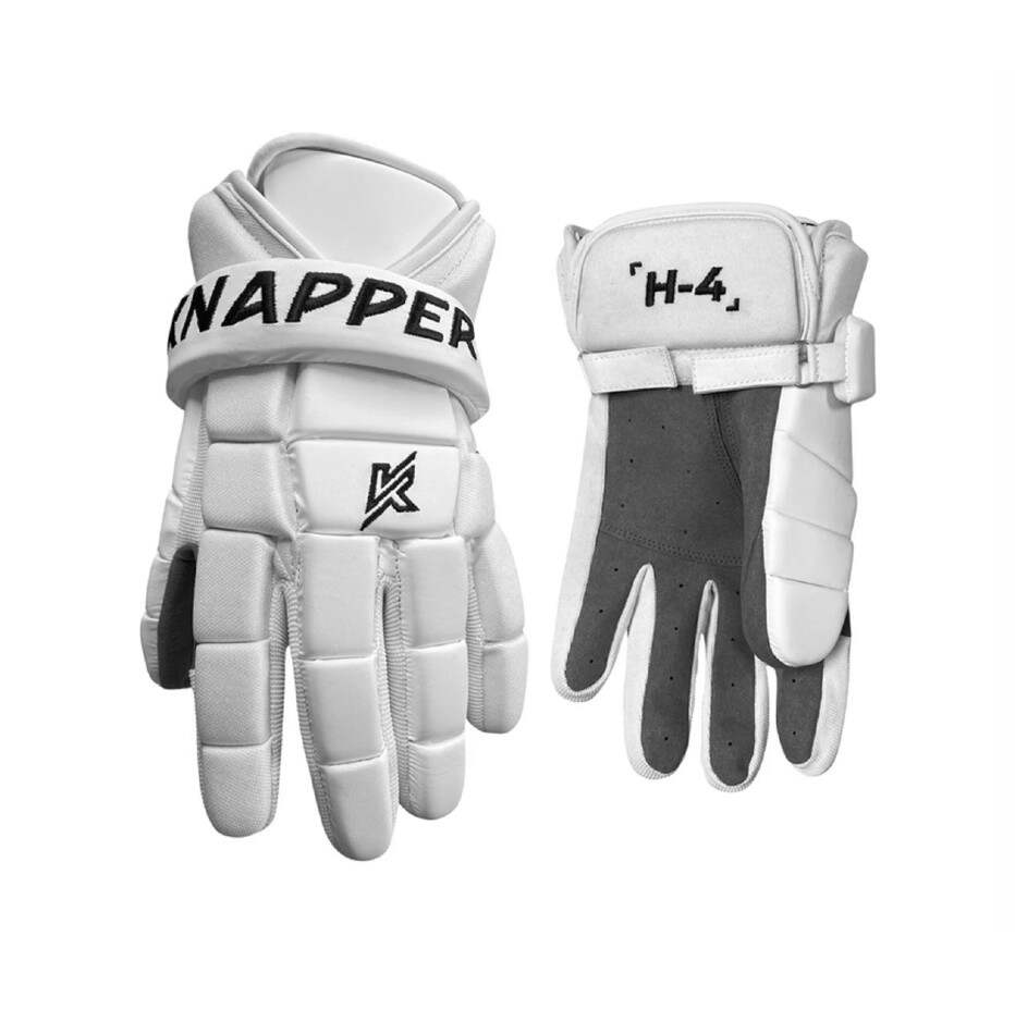 Knapper Hokejbalové rukavice Knapper H4, bílá, S