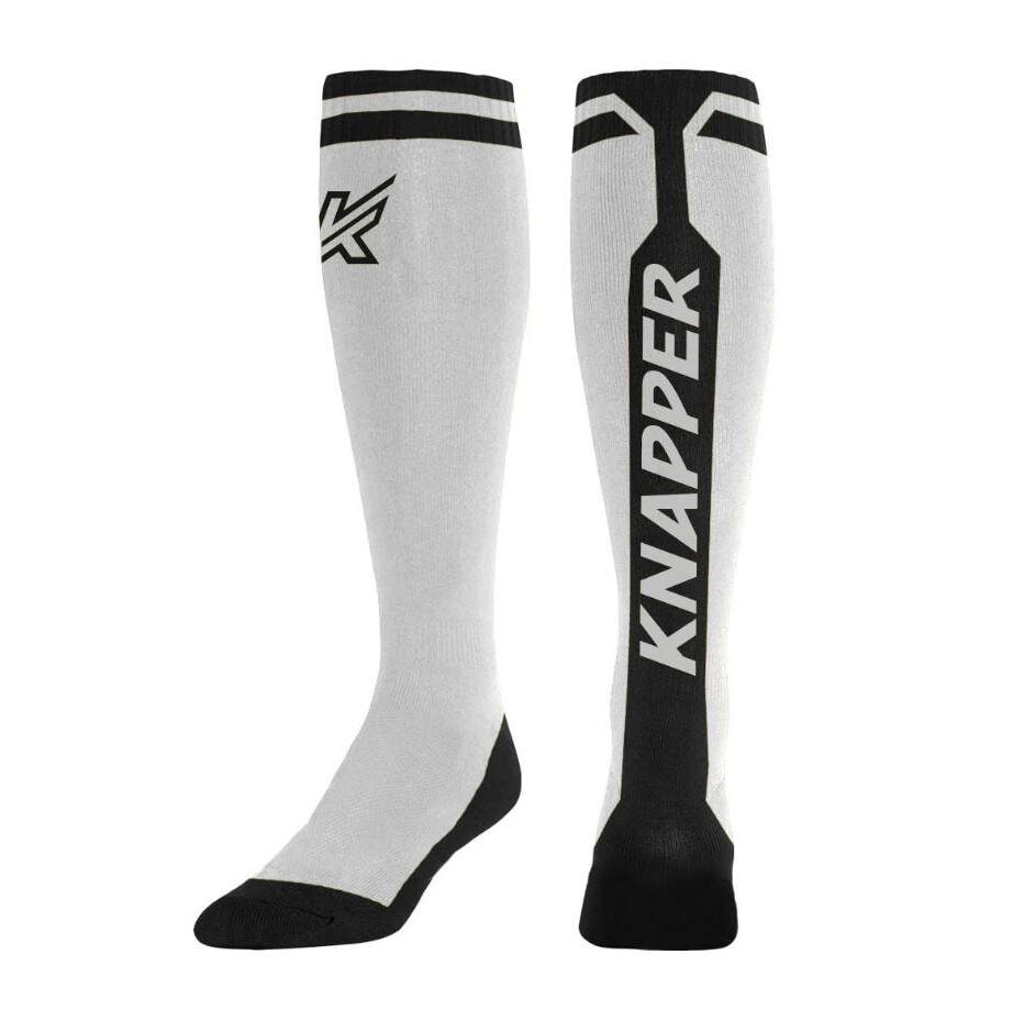 Knapper Ponožky Knapper High SR, bílá, Senior, 10.0-12.0