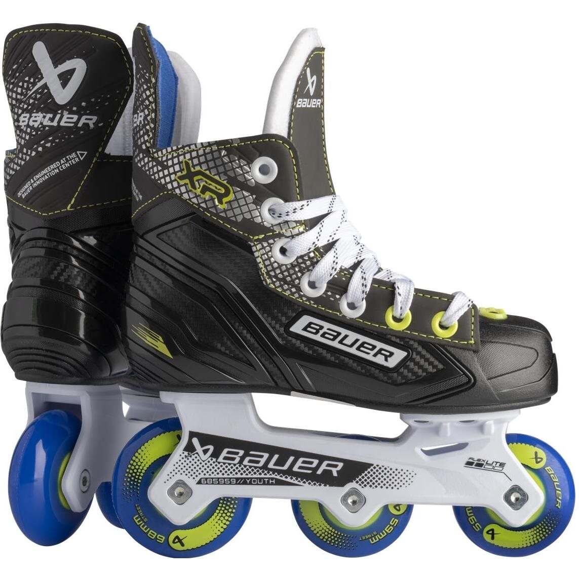 Bauer Inline hokejové brusle Bauer Vapor RH XR S25 YTH, Dětská, Y12.0, 31, R