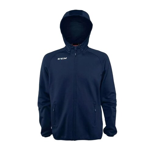 Mikina CCM Locker Room Full Zip Hood SR