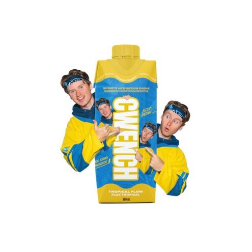 Športový nápoj Cwench Sports Drink Tropical Flow 500ml (1ks)