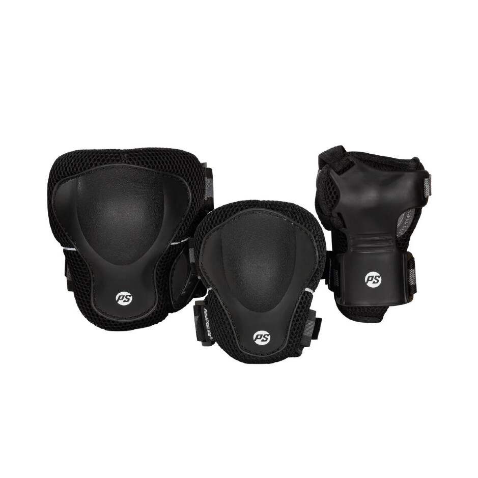 Powerslide Chrániče Powerslide Pro Black Set (sada), L