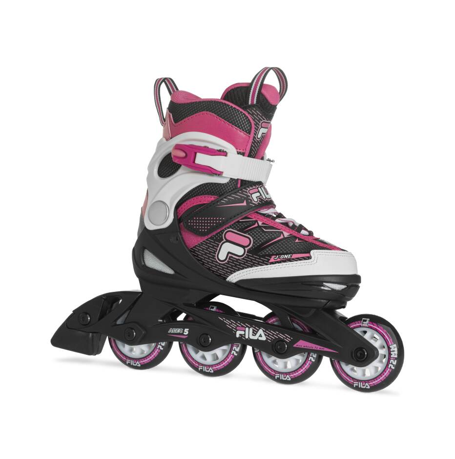 Fila Dětské kolečkové brusle Fila J-One Girl Combo 3-Set Pink/Magenta, M, 32-36, 4x, 72