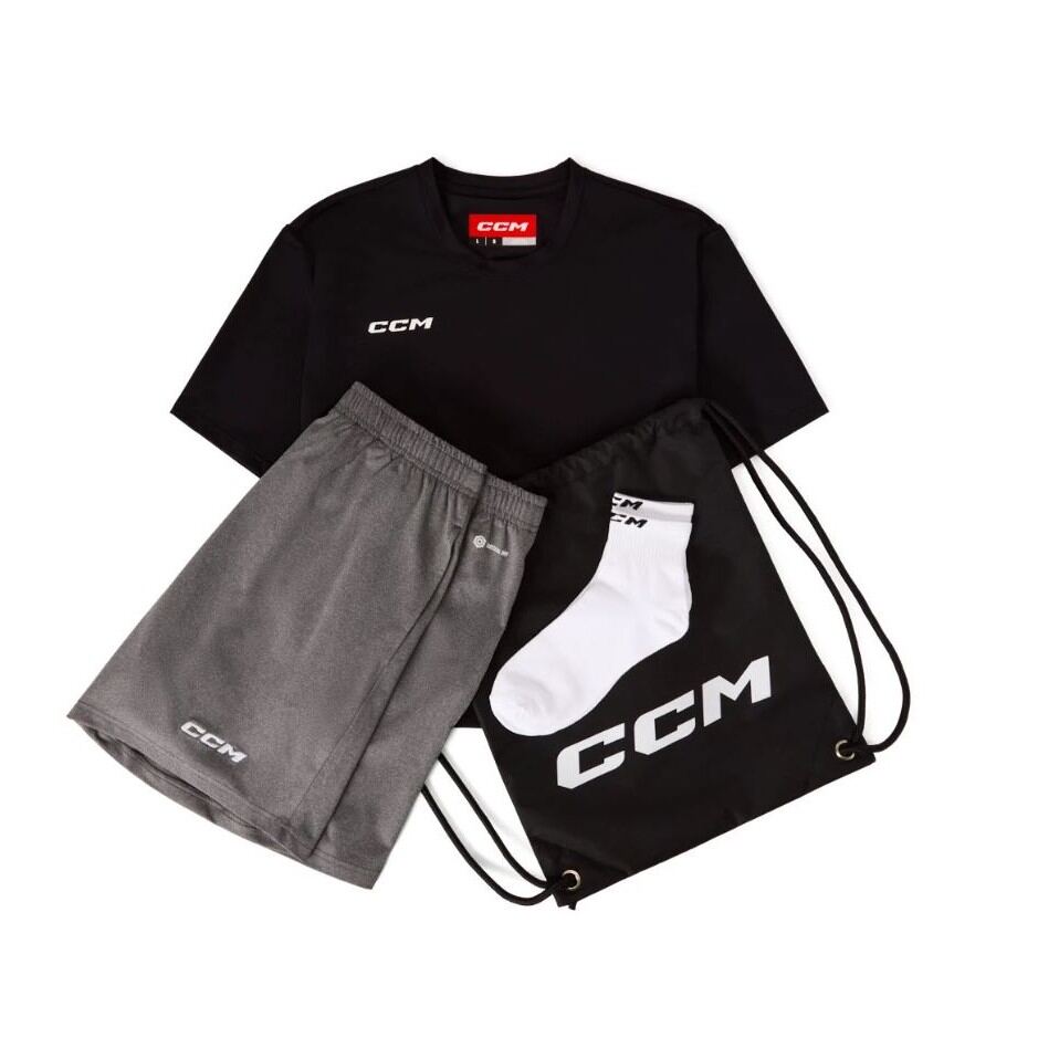 CCM Tréninkový textil CCM Dryland Kit SR, černá, Senior, S