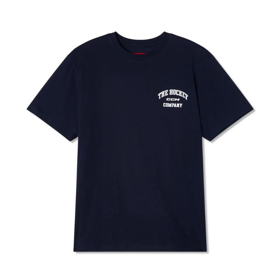 CCM Triko CCM Athleisure Tee SR, tmavě modrá, Senior, L