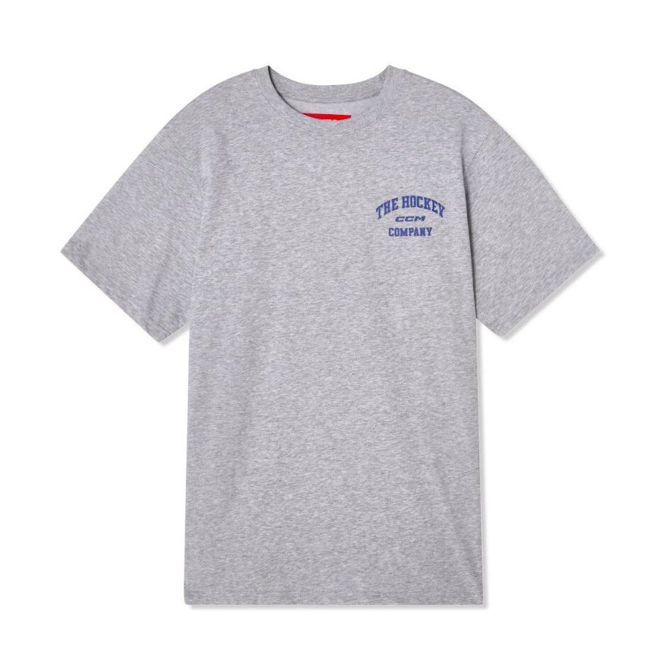 CCM Triko CCM Athleisure Tee YTH, šedá, Dětská, XL