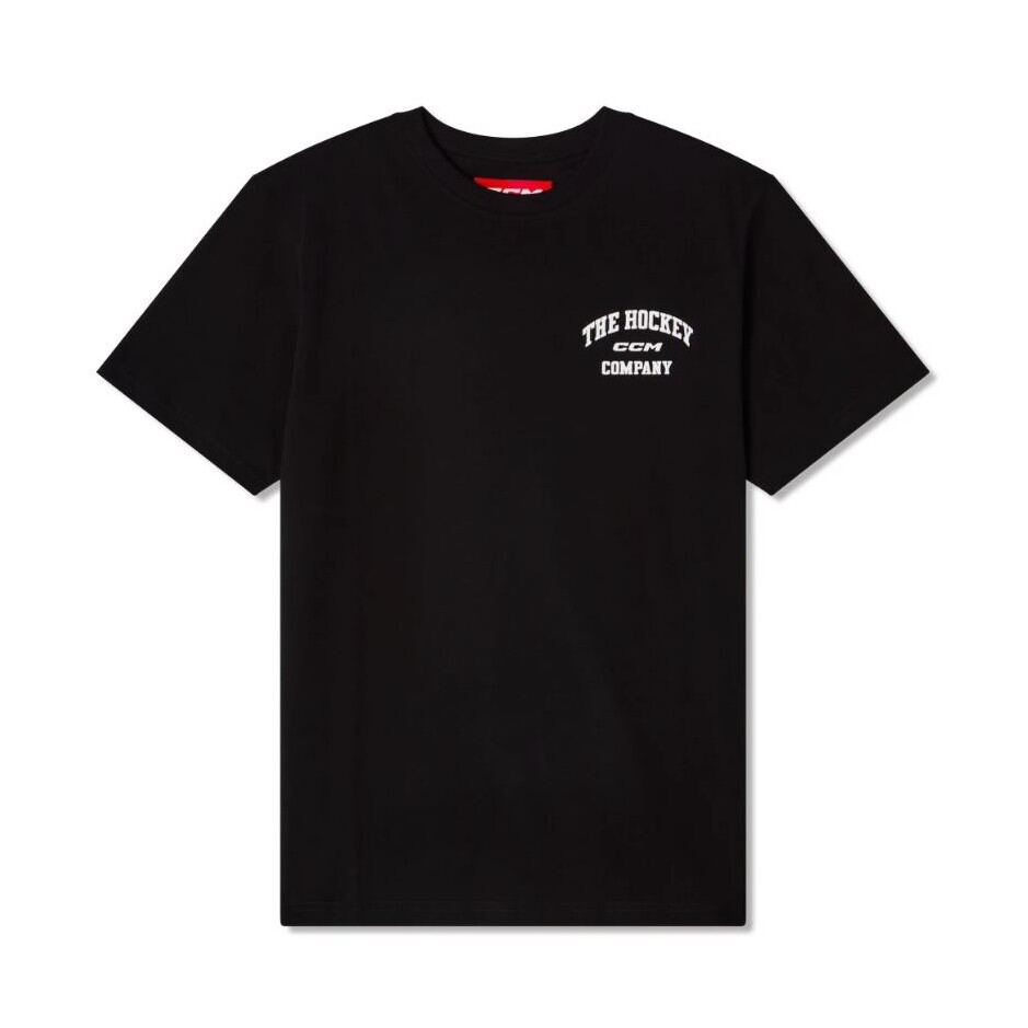 CCM Triko CCM Athleisure Tee YTH, černá, Dětská, M