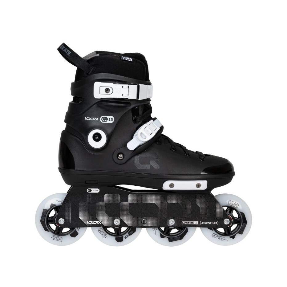 Powerslide Kolečkové brusle Iqon CL 15 Black, 38-39, 4x, 90