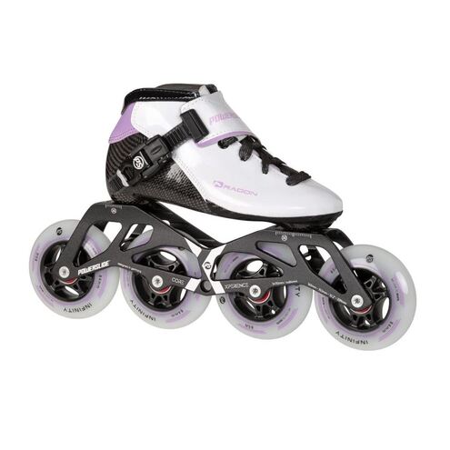 Detské kolieskové korčule Powerslide Dragon White 84