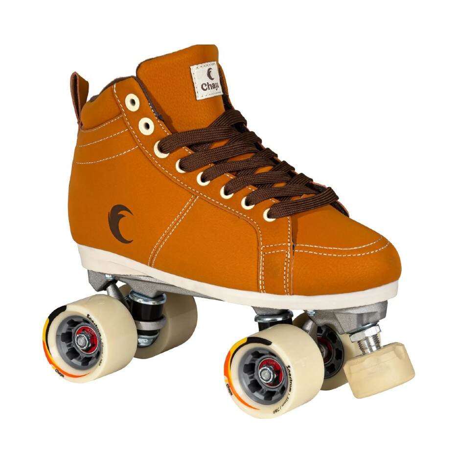 Powerslide Kolečkové brusle Chaya Quad Cappuccino, 39, 2x2, 62