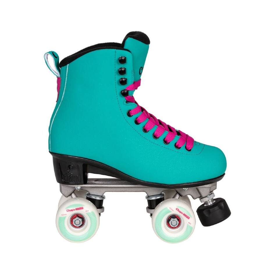 Powerslide Kolečkové brusle Chaya Quad Melrose Deluxe Turquoise, 37, 2x2, 62
