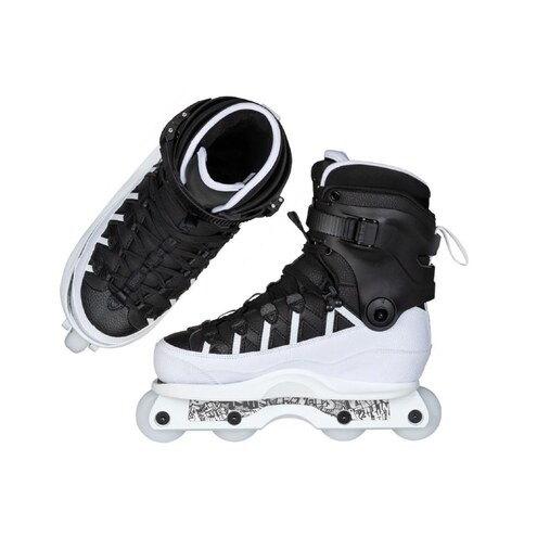 Kolieskové korčule Iqon AG 15 Montre Livingston Pro Skate White/Black