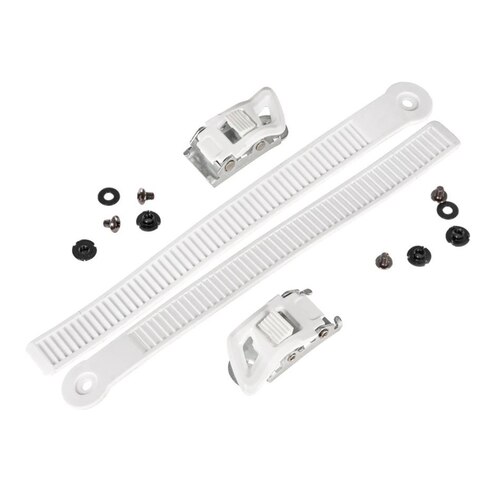 Powerslide Shadow Buckle Set White