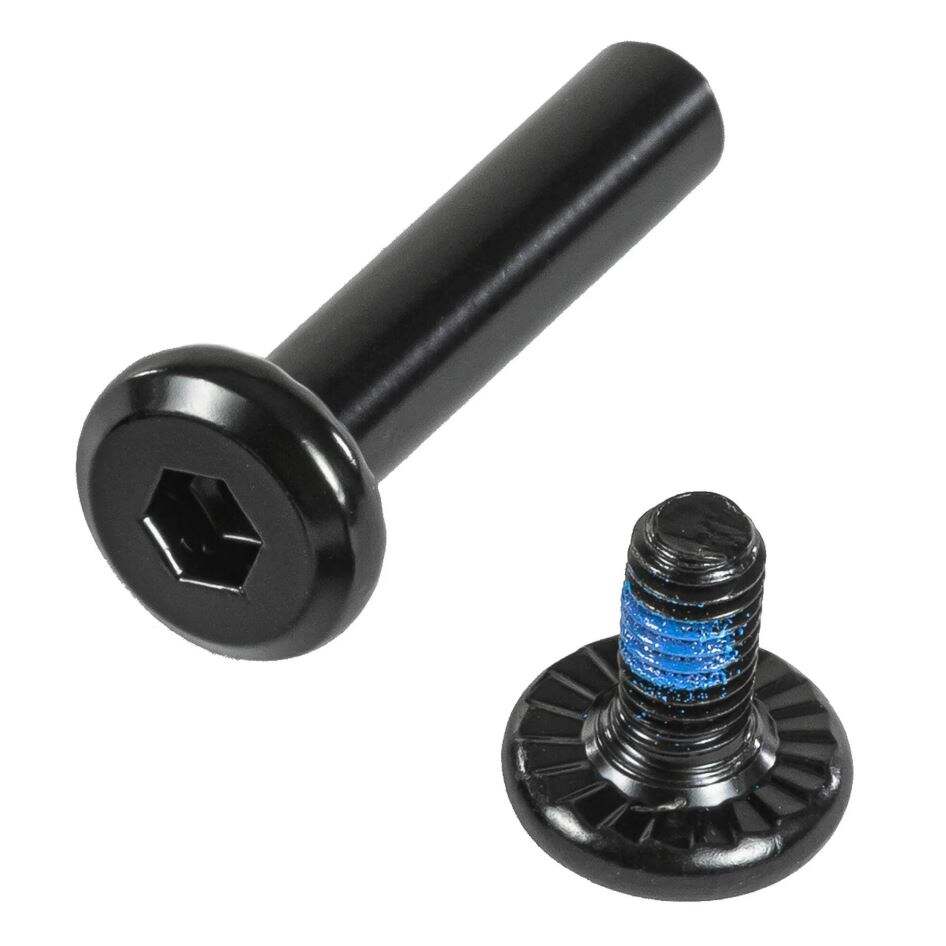 Powerslide Šroub k brzdě Powerslide Steel Double Axle Hex 28mm/6mm (1ks)