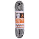 Voskované tkaničky Powerslide MY FIT Waxed Laces Pro Grey