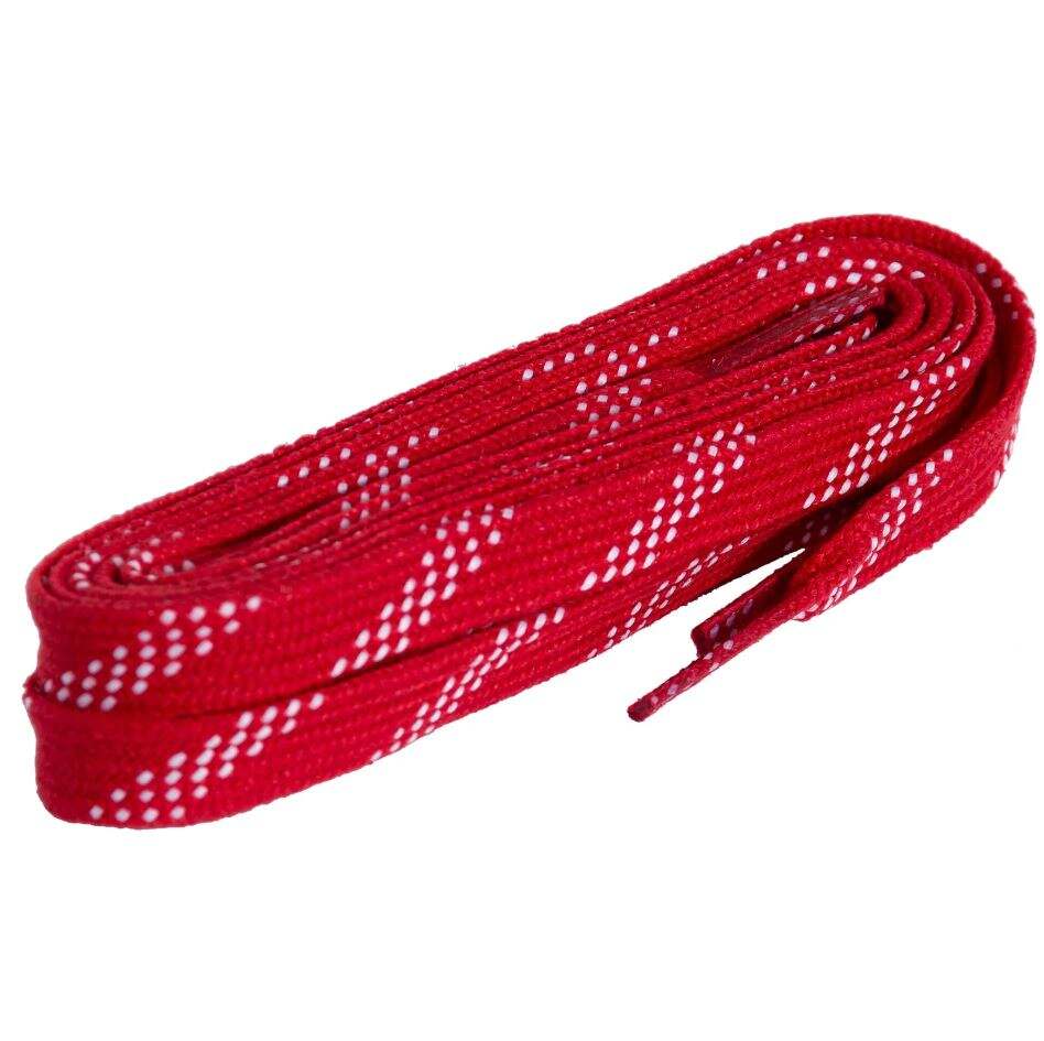 Powerslide Voskované tkaničky Powerslide MY FIT Waxed Laces Pro Red, 200cm
