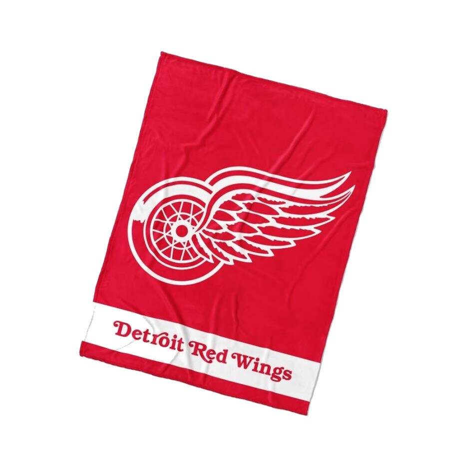 TipTrade Deka NHL 150x200cm, Detroit Red Wings