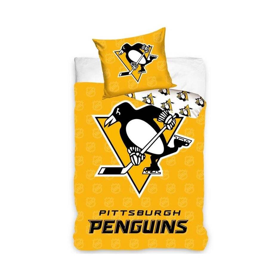 TipTrade Povlečení NHL 135x200/80x80cm, Pittsburgh Penguins