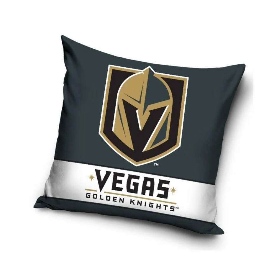 TipTrade Velurový Polštář NHL 40x40cm, Vegas Golden Knights
