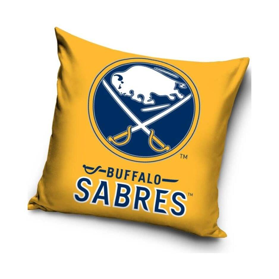 TipTrade Velurový Polštář NHL 40x40cm, Buffalo Sabres